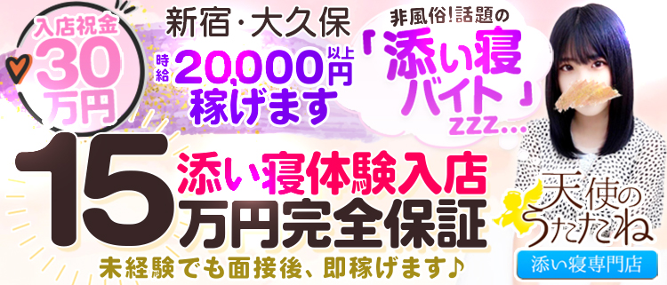 新宿・添い寝・天使のうたたねの風俗求人情報