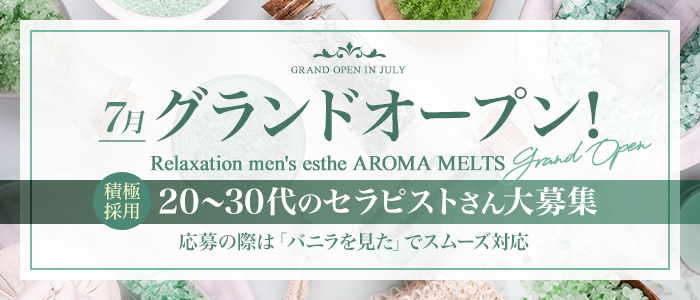 メンエス（メンズエステ）・アロマメルツ AROMA MELTS